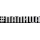 наклейка вырез. "#ПАЛИЦА" (белый), упаковка - 2 шт.