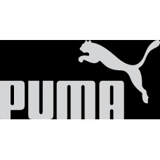 наклейка вырез. "Puma" (белый), упаковка - 2 шт.