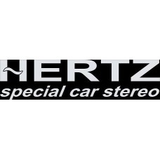 наклейка вырез. "hertz" (белый) упаковка - 2 шт.
