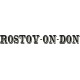 наклейка вырез. "rostov-on-don" (черный)