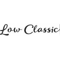 наклейка вырез. "Low Classic" (черный), упаковка - 2 шт.