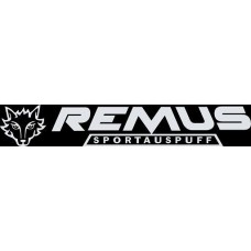 наклейка вырез. "remus" (белый)