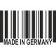 наклейка вырез. "штрих-код (Made in GERMANY)" (черный), упаковка - 2 шт.