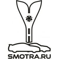 наклейка вырез. "smotra.ru-Ростов" (черный)