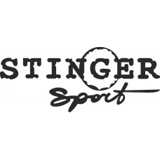 наклейка вырез "Stinger Sport" (черный)