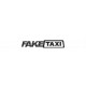 наклейка светофильтр "Fake Taxi" (белый фон)