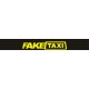 наклейка светофильтр "Fake Taxi" (черный фон)