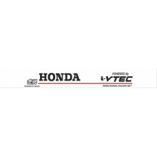 наклейка светофильтр "Honda" (белый фон)