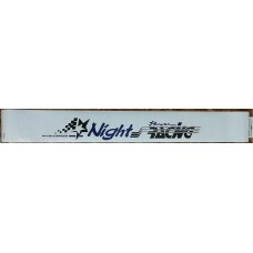 наклейка светофильтр "night racing" (белый фон)