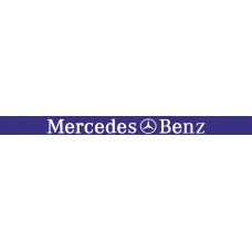 наклейка светофильтр "Mercedes-benz" (синий фон)