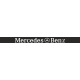 наклейка светофильтр "Mercedes-benz" (черный фон)