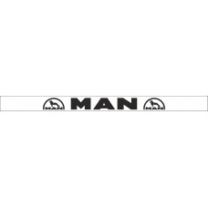 наклейка светофильтр "MAN" (белый фон)