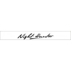 наклейка светофильтр "Night Hunter" (белый фон)