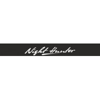 наклейка светофильтр "Night Hunter" (черный фон)