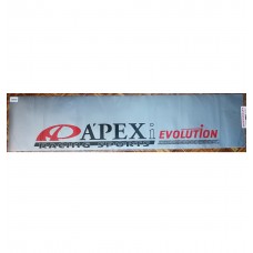 наклейка светофильтр "apexi" (серебряный фон)