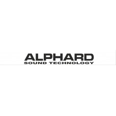 наклейка светофильтр "Alphard" (белый фон)