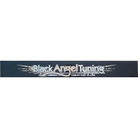 наклейка светофильтр "black angel tuning" (черный фон)