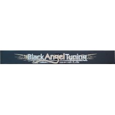 наклейка светофильтр "black angel tuning" (черный фон)