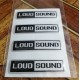 наклейка объем. "Loud Sound", упаковка - 5 шт.