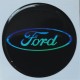 наклейка объем. "Ford", голографическая, комплект - 4 шт.