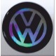 наклейка объем. "Volkswagen" голографическая, комплект - 4 шт.