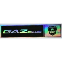 наклейка "GAZelle (гол.)", комплект - 2 шт.