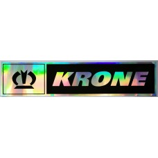 наклейка "KRONE (гол.)", комплект - 2 шт.