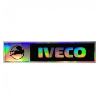наклейка "iveco (гол.)", комплект - 2 шт.