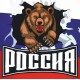 наклейка "Россия (медведь)"