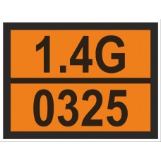 наклейка "воспламенители (1.4G-0325)"