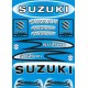 наклейка suzuki (синий)
