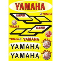 наклейка yamaha (желтый)
