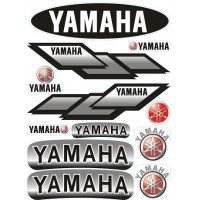 наклейка yamaha (черный)