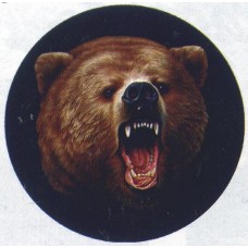 наклейка медведь