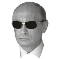 наклейка "Путин" №3 упаковка - 5 шт.