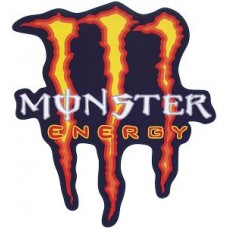 наклейка "monster energy" №1 мал. упаковка - 5 шт.